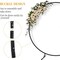Round Arch Background Stand Hoop Balloon Flower Frame Wedding Decoration 6.6FT